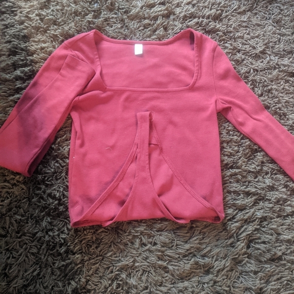 Nordstrom BP Red Bodysuit - Picture 1 of 2